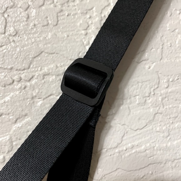 Black canvas crossbody Smile More - Picture 6 of 11